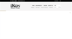 Desktop Screenshot of ikonrazors.com